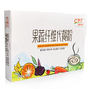 康比特 果蔬纤维代餐粉（甜橙味）10克/袋×21袋/盒