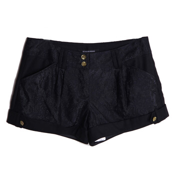 季候风 seasonwind 夏季女装时尚短裤4531KI918 深黑BK3 170/XL