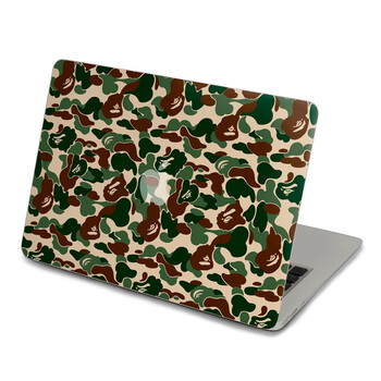 SkinAT 苹果笔记本MacBook外壳A面保护贴膜 3M材料 BAPE迷彩 Pro 13
