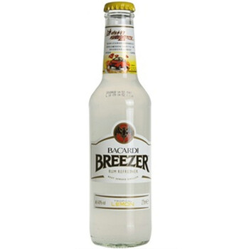 百加得Bacardi 冰锐朗姆预调酒 柠檬味 整箱装 275mlx24