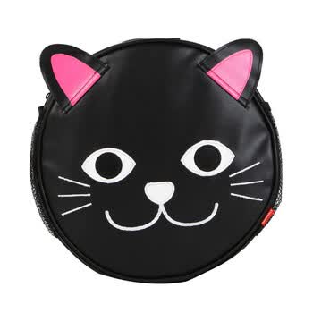 FUNNIMALS 多色PVC幼儿双肩包 可爱动物背包 黑猫 直径25cm 侧宽9cm