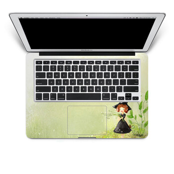 SkinAT 苹果笔记本MacBook手托保护贴膜 不含键盘 3M材料 春天小巫女 Pro 15 (Retina)