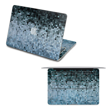 SkinAT 苹果笔记本MacBook全套保护贴膜 3M材料 渐变马赛克 Pro 15 (Retina)