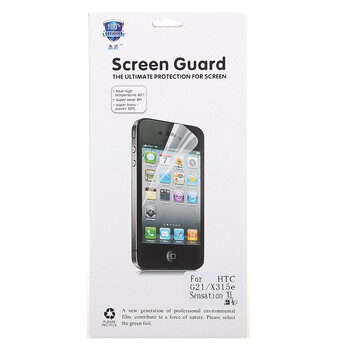 鑫盾 磨砂防指纹手机贴膜 HTC G21/X315E Sensation XL