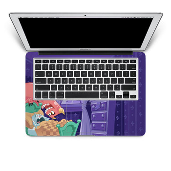 SkinAT 苹果笔记本MacBook手托保护贴膜 不含键盘 3M材料 怪物的玩笑 Air 11