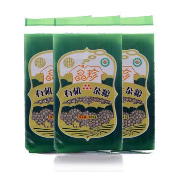 晶珍有机绿豆300g*3袋
