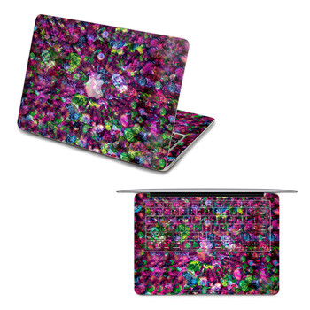 SkinAT 苹果笔记本MacBook全套保护贴膜 3M材料 魔幻脸谱 Air 13 2011款