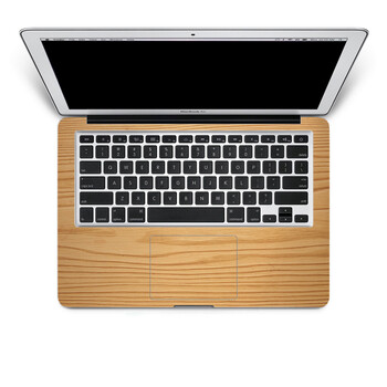 SkinAT 苹果笔记本MacBook手托保护贴膜 不含键盘 3M材料 经典浅色木纹 Air 11