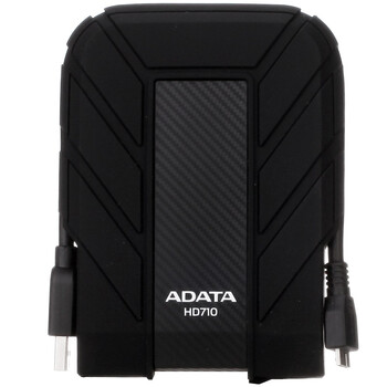 威刚（ADATA）HD710 USB3.0 移动硬盘 1TB 黑色