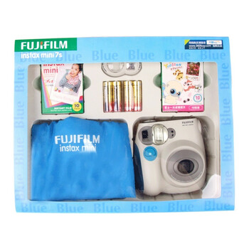 富士（FUJIFILM） mini7s 拍立得相机（蓝色套装）
