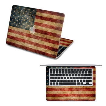 SkinAT MacBook贴膜 不含键盘 破旧美国旗 Pro 15 (Retina)