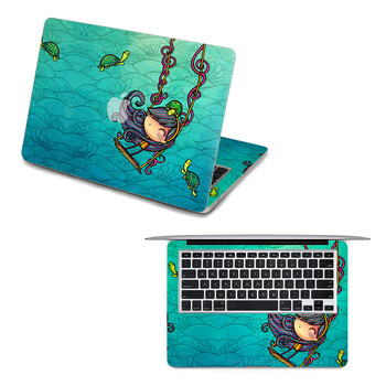 SkinAT 苹果笔记本MacBook全套保护贴膜 不含键盘 3M材料 奇幻之旅四 Pro 15 (Retina)