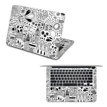 SkinAT 苹果笔记本MacBook全套保护贴膜 不含键盘 3M材料 手绘生活 Pro 15 (Retina)