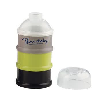 稚音Thermobaby 法国原产 奶粉定量存储盒 奶粉罐 1745 奶粉盒 草绿色