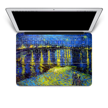 SkinAT 苹果笔记本MacBook手托保护贴膜 含键盘 3M材料 星月夜 Pro 15 (Retina)