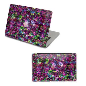 SkinAT 苹果笔记本MacBook外壳及底部保护贴膜 3M材料 魔幻脸谱 Pro 17