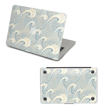 SkinAT 苹果笔记本MacBook外壳及底部保护贴膜 3M材料 浪打浪 Air 11