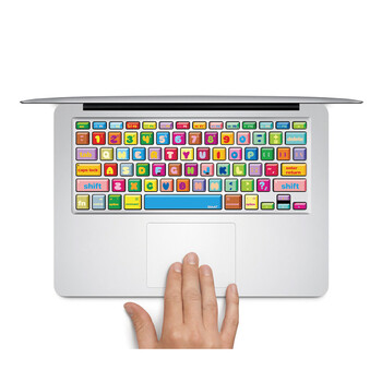 SkinAT MacBook苹果笔记本 iMac 键盘贴膜 保护贴 键盘膜 贴纸 泡泡键盘 Pro 15 (Retina)