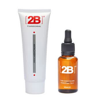 瘦身教馆 局部消脂套装（消腩霜120ml+秀腰美臂精华油30ml）