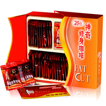 修身堂神奇修身咖啡25日装25袋*10g/盒