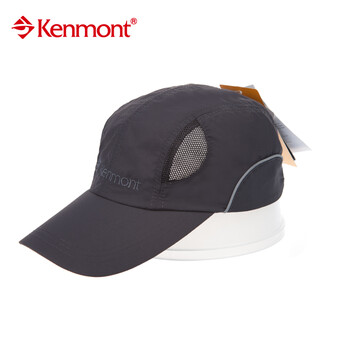 kenmont凯蒙特帽子春夏男士棒球帽子 防紫外线棒球帽子km-0415 卡其色