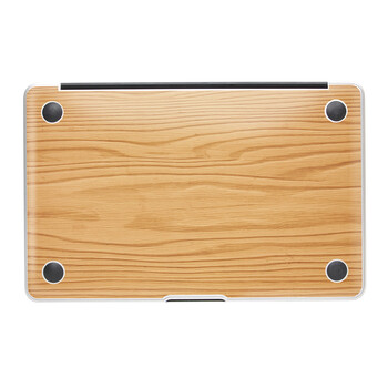 SkinAT 苹果笔记本MacBook底部保护贴膜 3M材料 经典浅色木纹 Pro 15 (Retina)