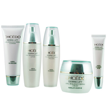 自然堂CHCEDO 弹力紧致系列 五件套装 洗+水+乳+霜+眼霜 保湿 补水 美白 抗皱