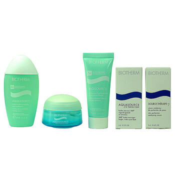 碧欧泉Biotherm 活泉爽肤水+爽肤+精华+保湿+眼霜 活泉5件套