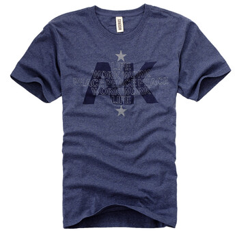 AK男装夏装新品 AK peace 短袖T恤11D100027 卡其花灰 XXL
