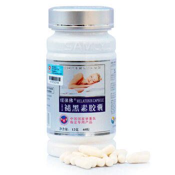 纽徕佛褪黑素胶囊0.2g/粒×60粒