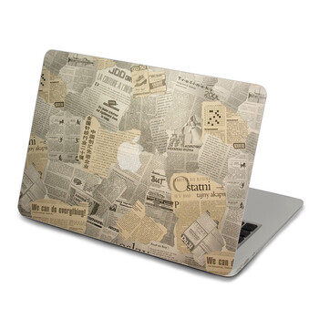 SkinAT 苹果笔记本MacBook外壳A面保护贴膜 3M材料 老报纸 Pro 13