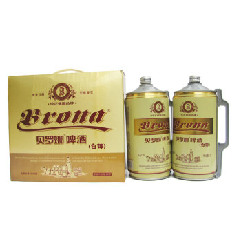 贝罗娜啤酒 2L 1*2瓶