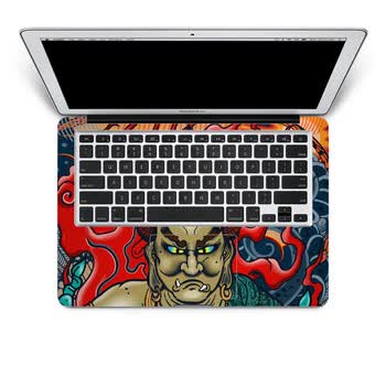 SkinAT 苹果笔记本MacBook手托保护贴膜 不含键盘 3M材料 鬼神 Pro 13