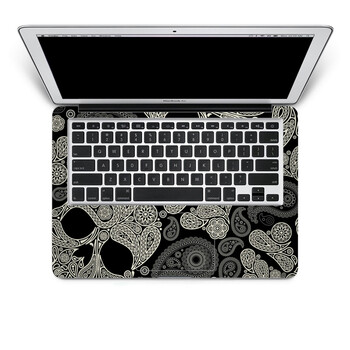 SkinAT 苹果笔记本MacBook手托保护贴膜 不含键盘 3M材料 花纹骷髅 Pro 15