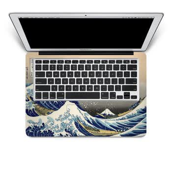 SkinAT 苹果笔记本MacBook手托保护贴膜 不含键盘 3M材料 惊涛骇浪 Pro 13