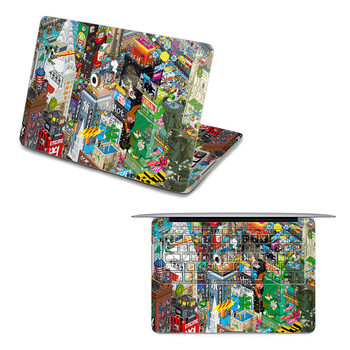 SkinAT 苹果笔记本MacBook全套保护贴膜 3M材料 像素画15 Pro 15 (Retina)