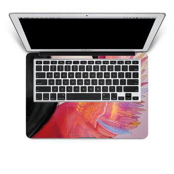 SkinAT 苹果笔记本MacBook手托保护贴膜 不含键盘 3M材料 水彩女孩 Pro 15 (Retina)