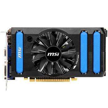 微星（MSI)N550GTX-Ti 暴雪 1G 900/4000MHz 1024M/192BIT DDR5 PCI-E显卡