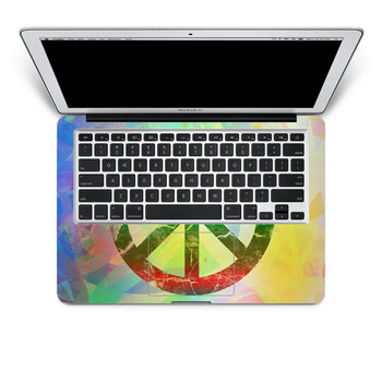 SkinAT 苹果笔记本MacBook手托保护贴膜 不含键盘 3M材料 炫彩反战 Pro 15 (Retina)