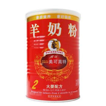 美可高特 2段 爱婴系列365克特惠装 大婴配方羊奶粉