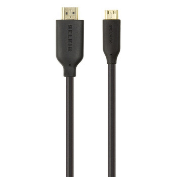 贝尔金（belkin）F3Y027bf3M HDMI转HDMI mini接口数字高清线缆 3米