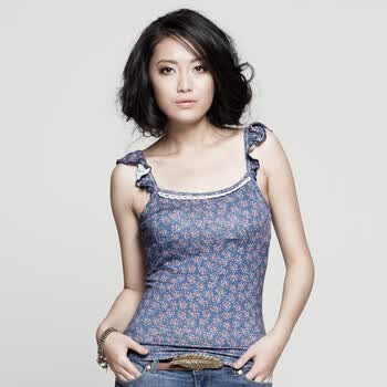麦考林Collection 女装 热卖印花吊带衫 多色可选 SF124830 蓝印花38 L