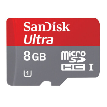 SanDisk 闪迪 Ultra 至尊高速 Micro-SDHC 移动存储卡 8GB-Class10-UHS1-30MB/s
