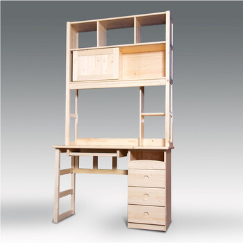 松果 儿童家具 书桌 PG11书桌+PU01-12上架
