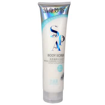 洁身妙浴滋养焕肤牛奶沐浴盐乳320ml*3瓶