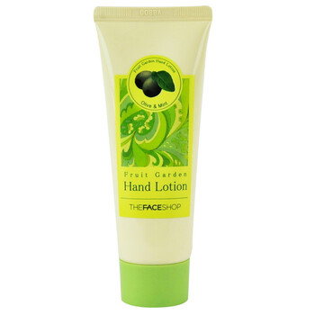 the face shop 果园系列薄荷橄榄护手霜70ml