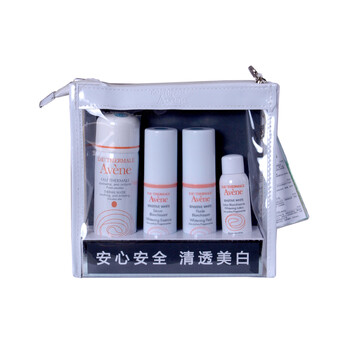 雅漾清透美白四件套(活泉水+润肤水+乳+精华)
