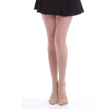 好士德 Perfect leg 护士专用静脉曲张袜 医用压力袜 弹力袜 压力二级中压短筒（闭口） 褐色 XL
