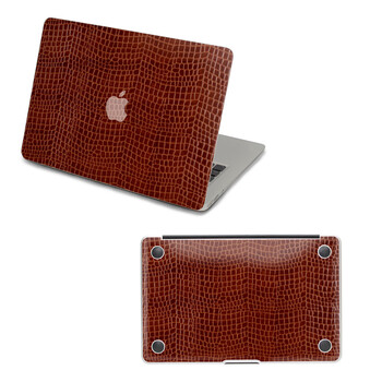 SkinAT MacBook外壳及底部保护贴膜 3M材料 皮革4 Pro 15