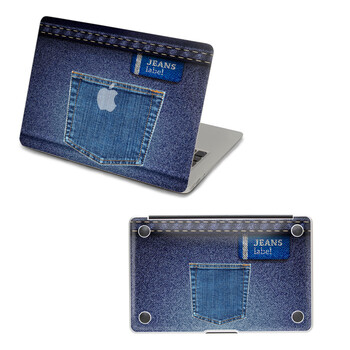 SkinAT 苹果笔记本MacBook外壳及底部保护贴膜 3M材料 经典牛仔裤 Air 13 2011款